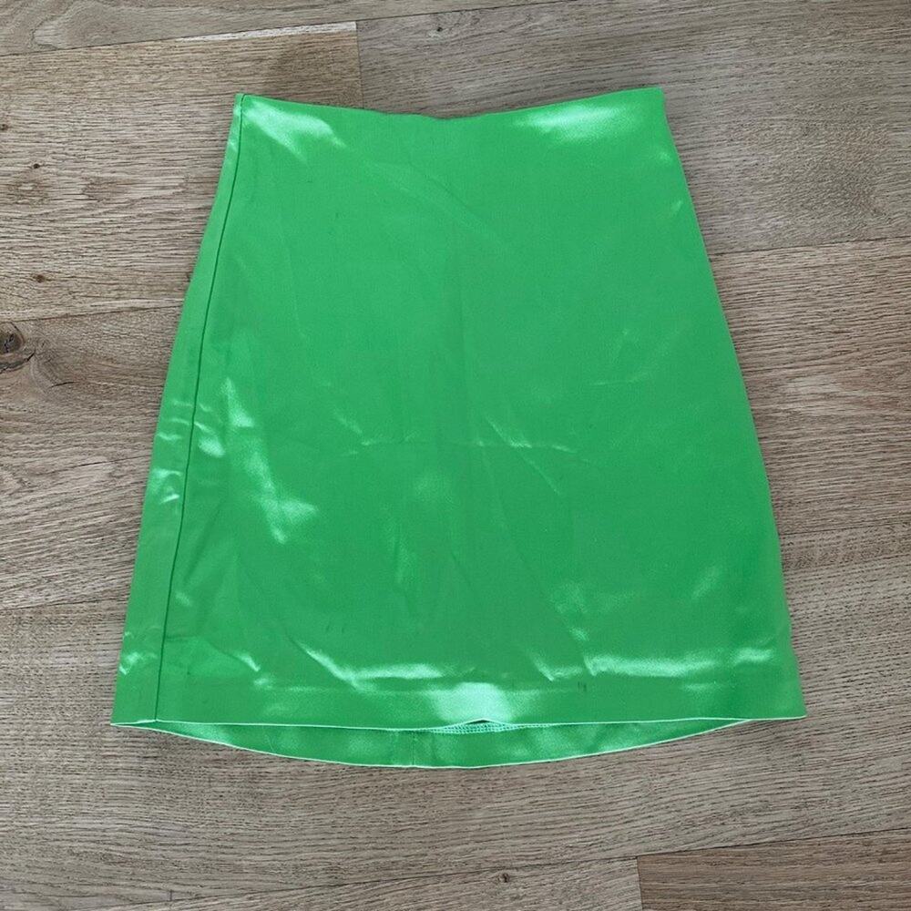 Cult Naked - Mini Skort in Poison Green